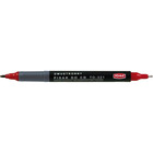 Marker toma dwustronny cd to-321 czerwony