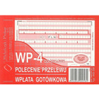Druk polecenie przelewu/wpŁaty gotÓwkowej a6 80k o+3k 445-5m
