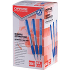 DŁugopis automatyczny office products 0,7mm (50 sztuk) niebieski 17015611-01