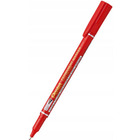 Foliopis pentel nf450-b 0,6-1mm czerwony wodoodporny