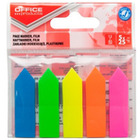 ZakŁadki indeksujĄce office products strzaŁka pp 12*45mm 5*25 kartek 14223737-99