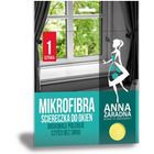 Ściereczka z mikrofibry do okien anna zaradna ŻÓŁta st-az-012602
