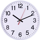 Zegar Ścienny office products 34cm biaŁy 13223411-14