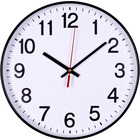 Zegar �cienny office products 34cm czarny 13223411-05