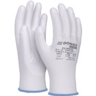 R�kawice donau safety pu white rozm. 9 kategoria ii bia�e 32031321-09