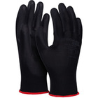 RĘkawice donau safety pu black rozm. 6 kategoria ii czarne 32031221-06