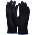 RĘkawice donau safety pu black rozm. 9 kategoria ii czarne 32031221-09