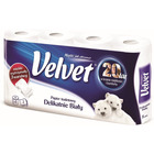 Papier toaletowy velvet delikatnie bia�y 150 listk�w (8 rolek)