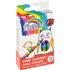 Kredki Świecowe fiorello jumbo trÓjkĄtne 12 kol. 170-2209