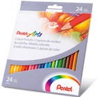 Kredki o��wkowe pentel 24 kol. cb8-24