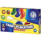 Farby plakatowe 6 kolor�w 10ml astra 83111903