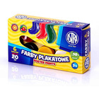 Farby plakatowe 6 kolor�w 20ml astra 301109001
