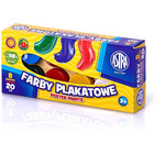 Farby plakatowe 8 kolor�w 20ml astra 83112903