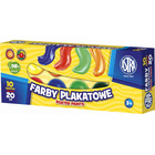 Farby plakatowe 10 kolor�w 20ml astra 301115004