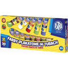 Farby plakatowe 12 kolor�w w tubach 30ml astra 83110901