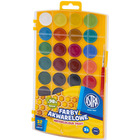 Farby akwarelowe 32 kolory 25mm astra 302023002