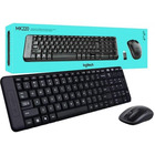 Logitech zestaw klawiatura wireless + mysz mk220 optyczna | usb | bezprzewodowa