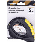 Miarka zwijana metalowa 18mm*5m czarno-ŻÓŁta donau safety 18215351-99