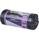 Worki na odpady z ta�m� donau expert 35l (50 sztuk) czarne ldpe 22383313-05