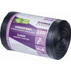 Worki na odpady donau expert 120l (50 sztuk) czarne ldpe 22387733-05
