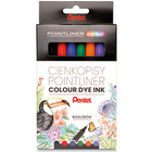 Cienkopis pentel pointliner s40 0, 4mm 6 kolorÓw st6pl