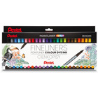 CIENKOPIS PENTEL POINTLINER S40 0,4MM 24 KOLORY ST24PL