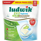 Ekologiczne kapsuŁki do zmywarki ludwik all in 1 ultimate plus (55 sztuk)