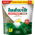 KAPSUŁKI DO ZMYWARKI LUDWIK ALL IN 1 MAXX POWER LEMON (95 KAPSUŁEK)