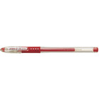 DŁugopis Żelowy pilot g-1 grip czerwony piblgp-g1-5r