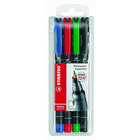 Foliopis permanentny stabilo ohpen s 841 0,4mm 4 kolory