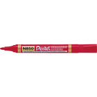 Marker permanentny pentel n850 okr.ko�c. czerwony