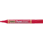 Marker permanentny pentel n860 �c.ko�c. czerwony
