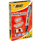 Marker permanentny bic 2000 okr.koŃc. komplet 4 kolory