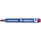 Marker permanentny donau d-signer okr.koŃc. czerwony 7371001-04