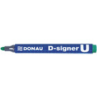 Marker permanentny donau d-signer okr.ko�c. zielony 7371001-06