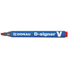 Marker permanentny donau d-signer Śc.koŃc. czerwony 7370001-04