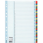 PrzekŁadki esselte mylar a4 kartonowe 1-31 100164
