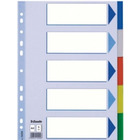 Przek�adki esselte pp a4 maxi 5 kart 15266