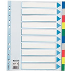 Przek�adki esselte pp a4 maxi 10 kart 15267