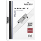 Skoroszyt durable duraclip a4 30k biaŁy 2200-02