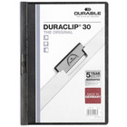 Skoroszyt durable duraclip a4 30k czarny 2200-01