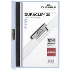 Skoroszyt durable duraclip a4 30k niebieski 2200-06