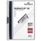 Skoroszyt durable duraclip a4 30k szary 2200-10