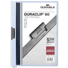 Skoroszyt durable duraclip a4 60k niebieski 2209-06
