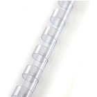 Grzbiety argo do bindowania 6mm (100) przezroczyste 405068