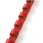 Grzbiety argo do bindowania 10mm (100) czerwone 405104
