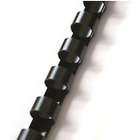 Grzbiety argo do bindowania 12,5mm (100) czarne 405122