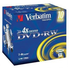 P�yta dvd+rw 4, 7gb verbatim opakowanie box