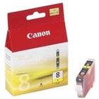 0623b001 - tusz canon cli8y yellow | 13ml | ip3300/4200/4300/5200/5300/6600/6700/mp500/600/
