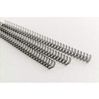 Grzbiety drutowe 14,3 mm (100) czarne